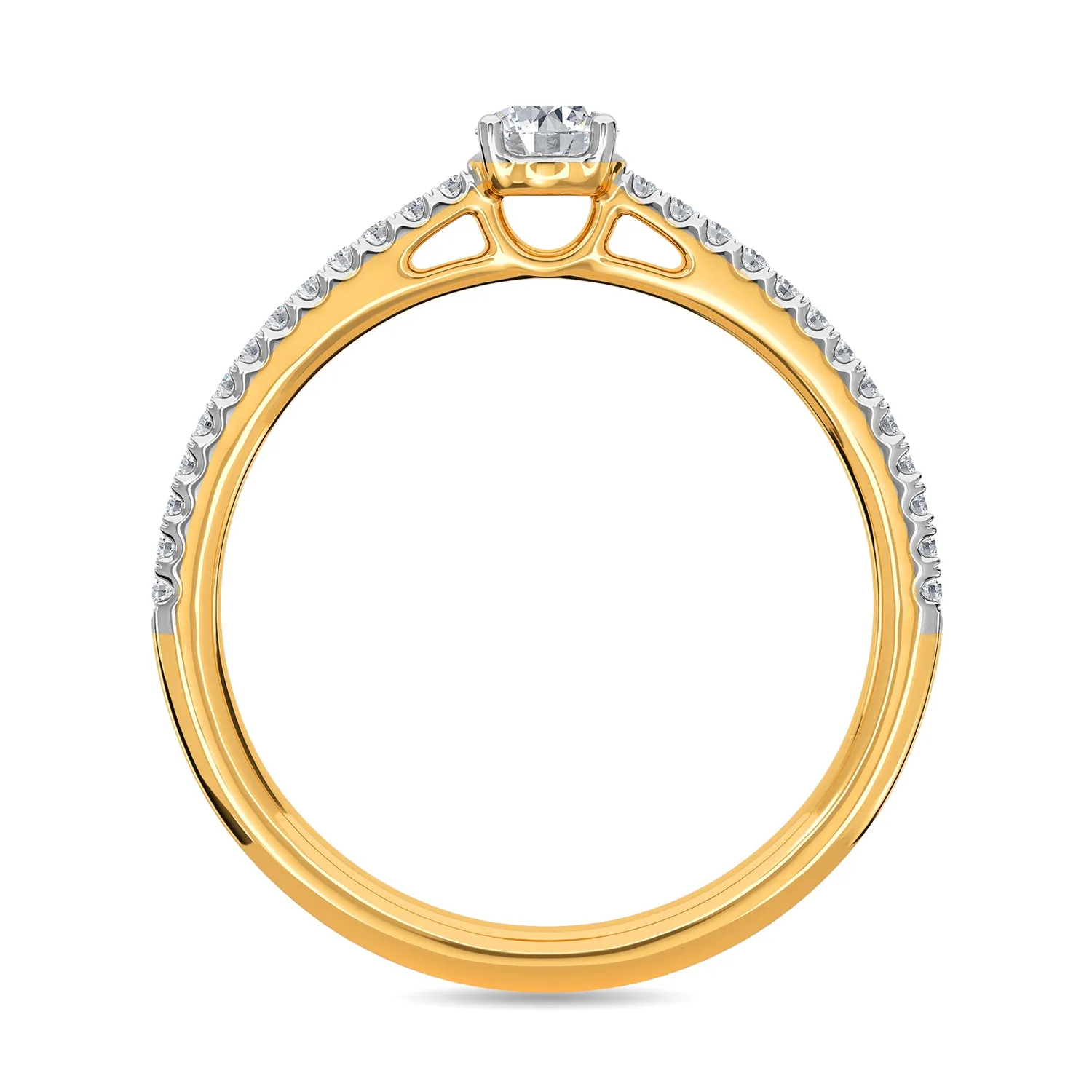 Elee Solitaire Ring