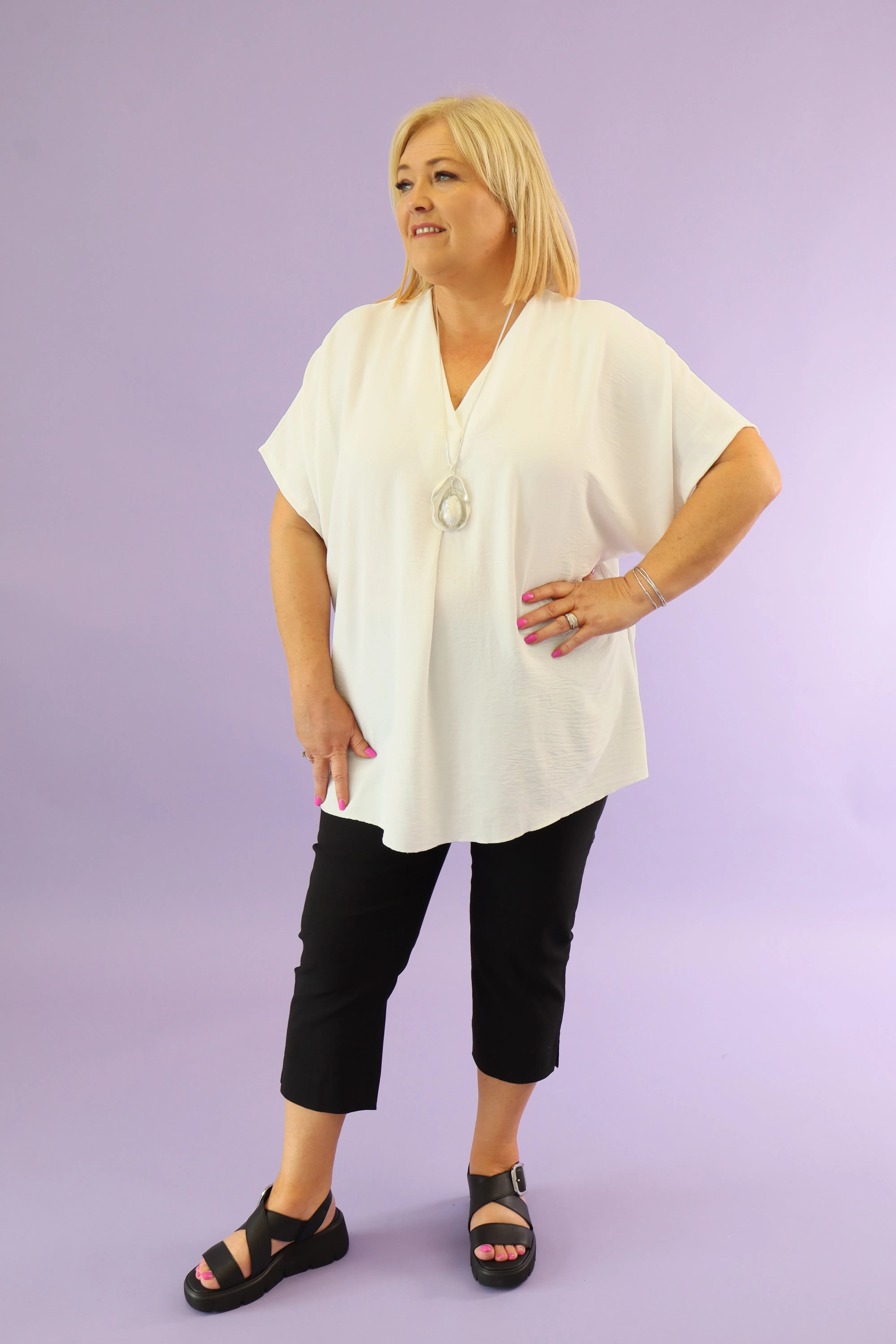 Ellie Blouse in Cream