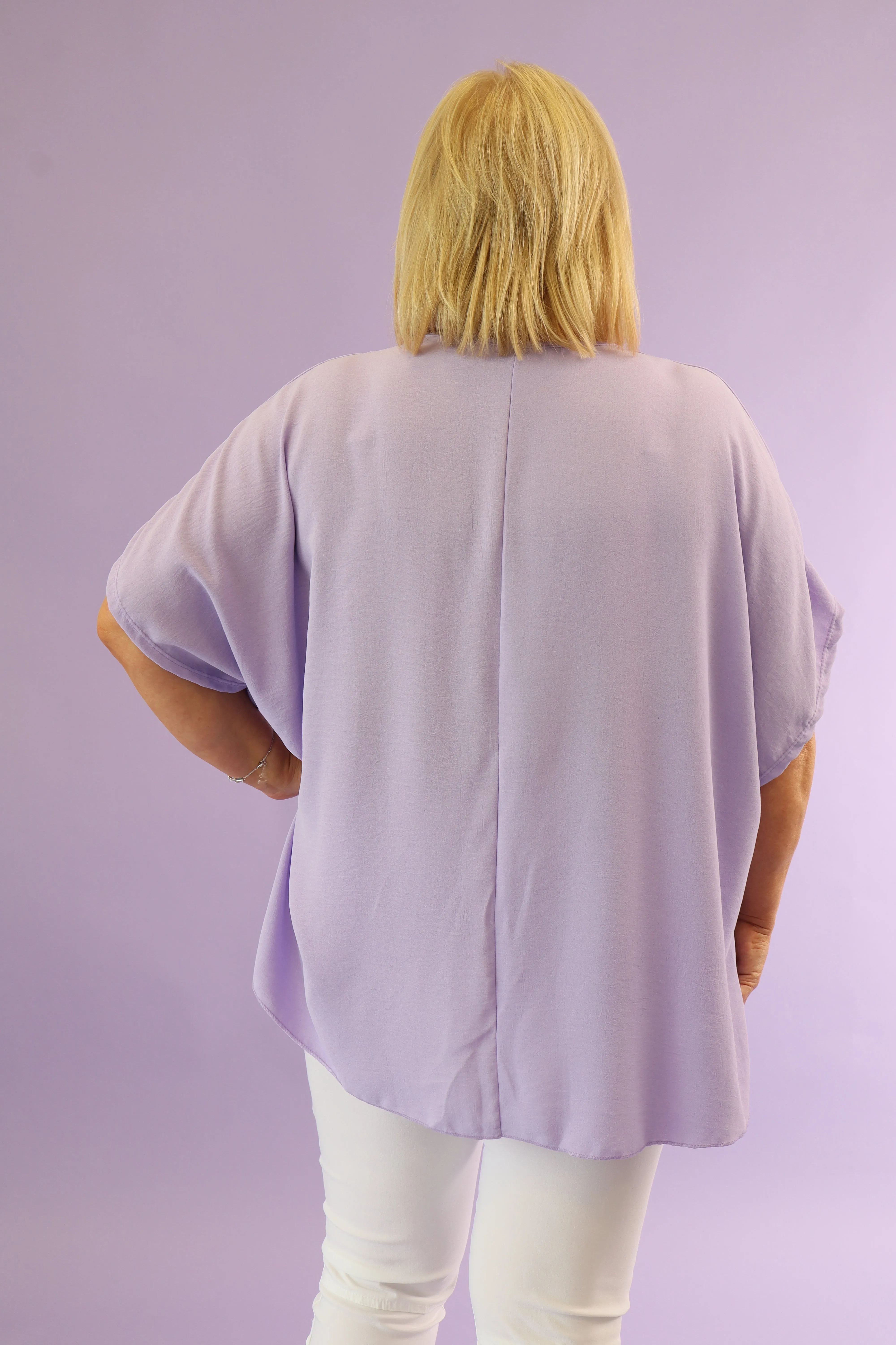 Ellie Blouse in Purple