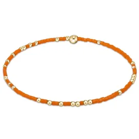 ENewton Gameday Bright Orange Hope Unwritten Bracelet