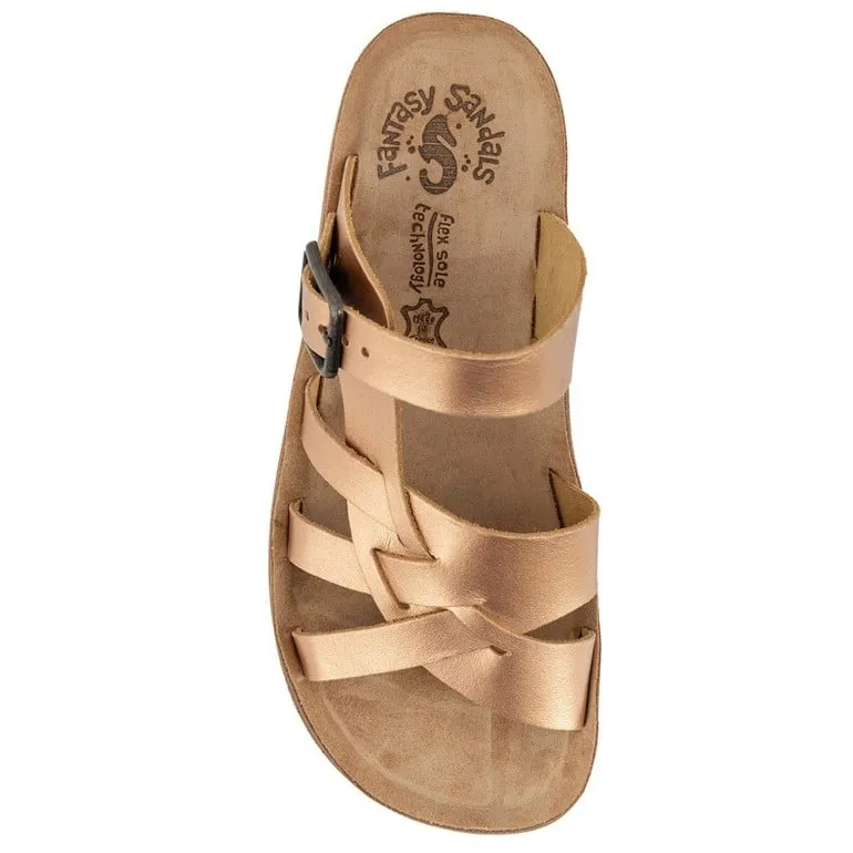 Fantasy Sandals Alessia Rosegold Perle