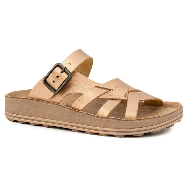 Fantasy Sandals Alessia Rosegold Perle