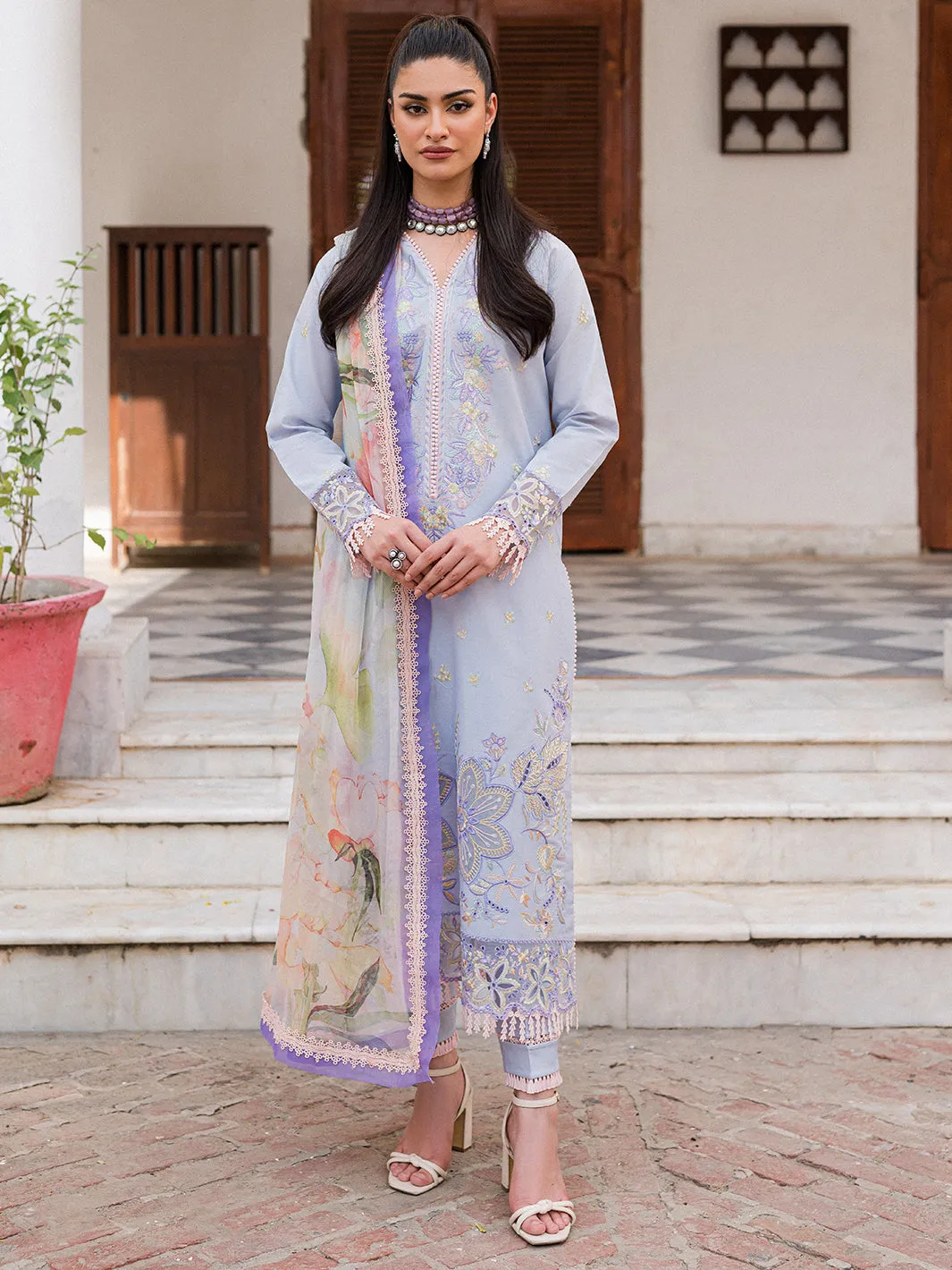 FARAH | 3 PC UNSTITCH LAWN