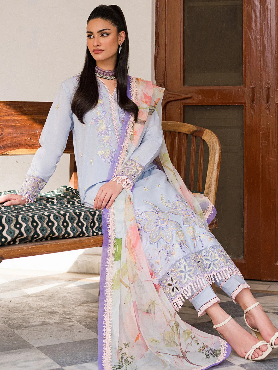 FARAH | 3 PC UNSTITCH LAWN