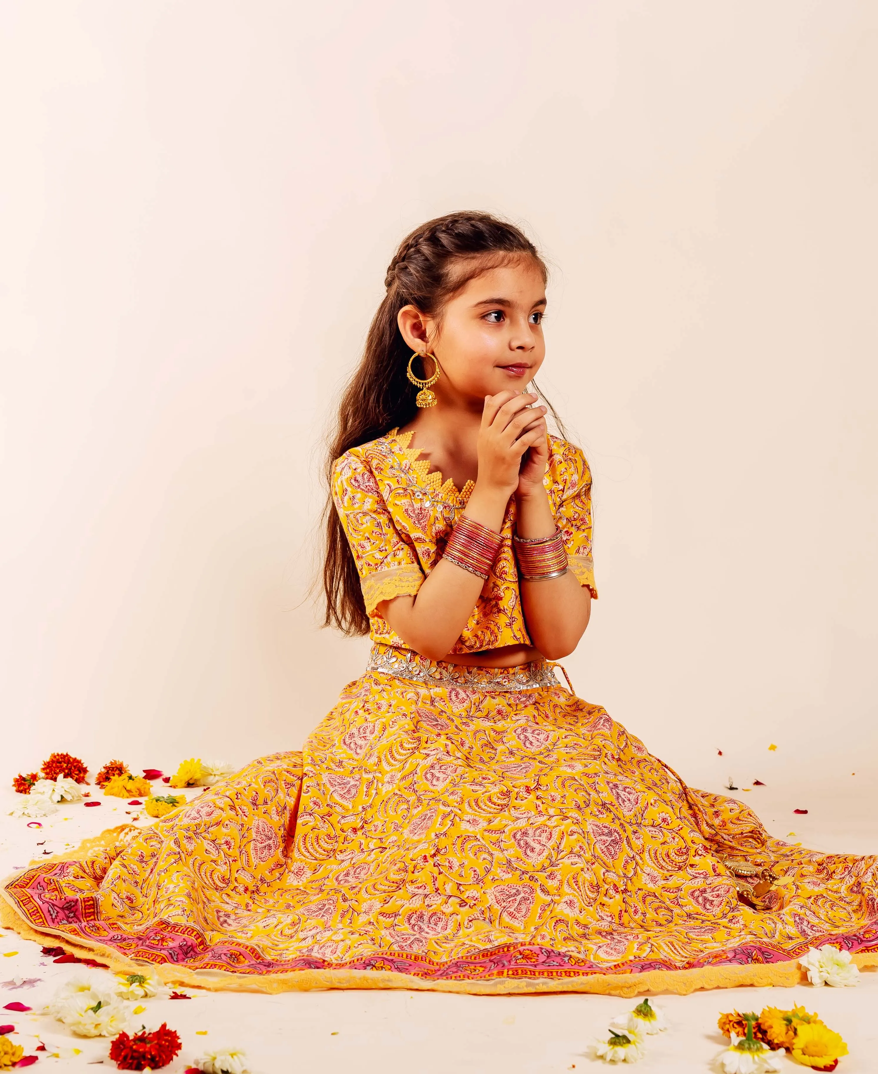 Farida Lehenga Set for Baby Girl