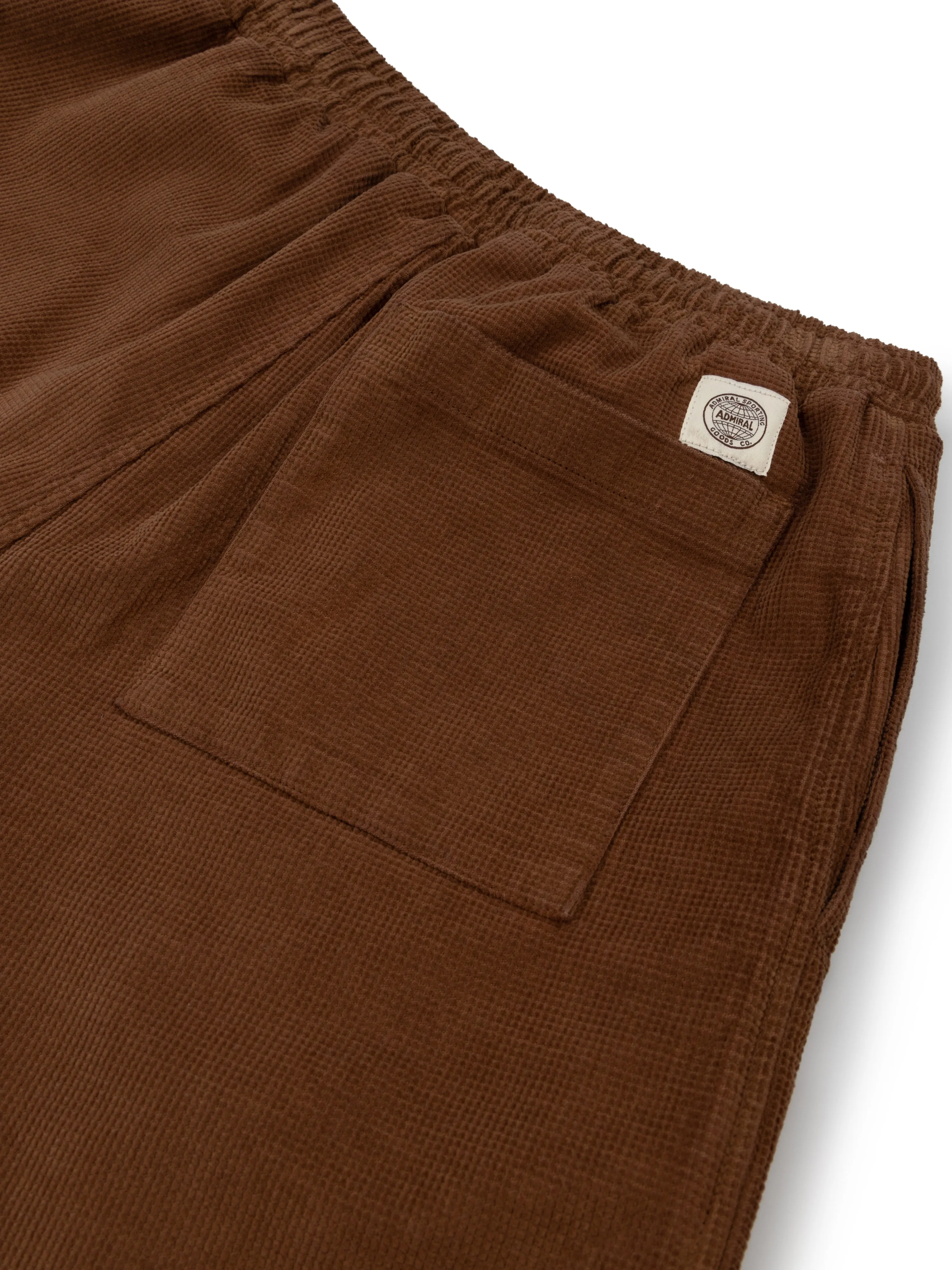 Freemens Cord Short - Wren Brown