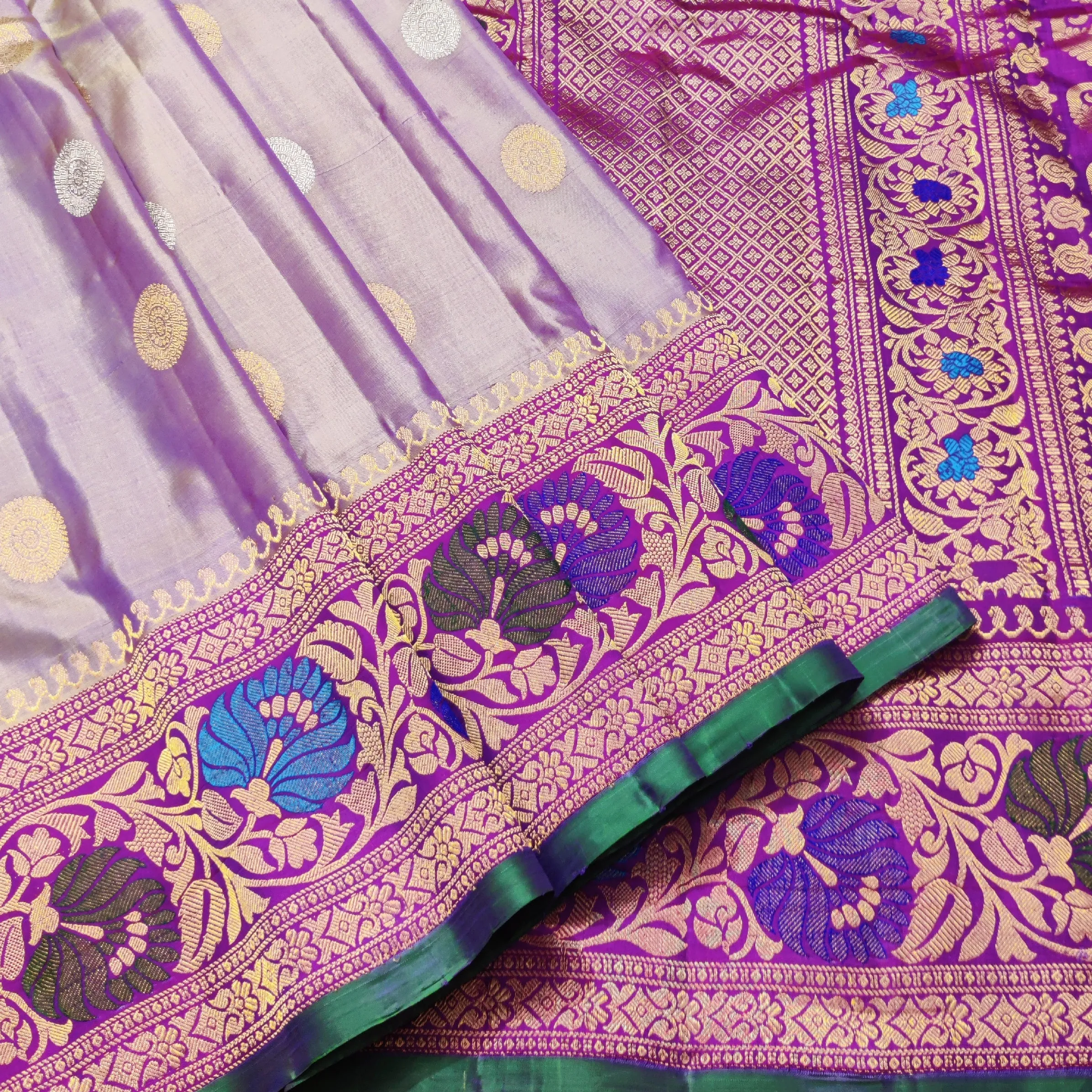 Gadwal Pure Paithani Saree - GPS74