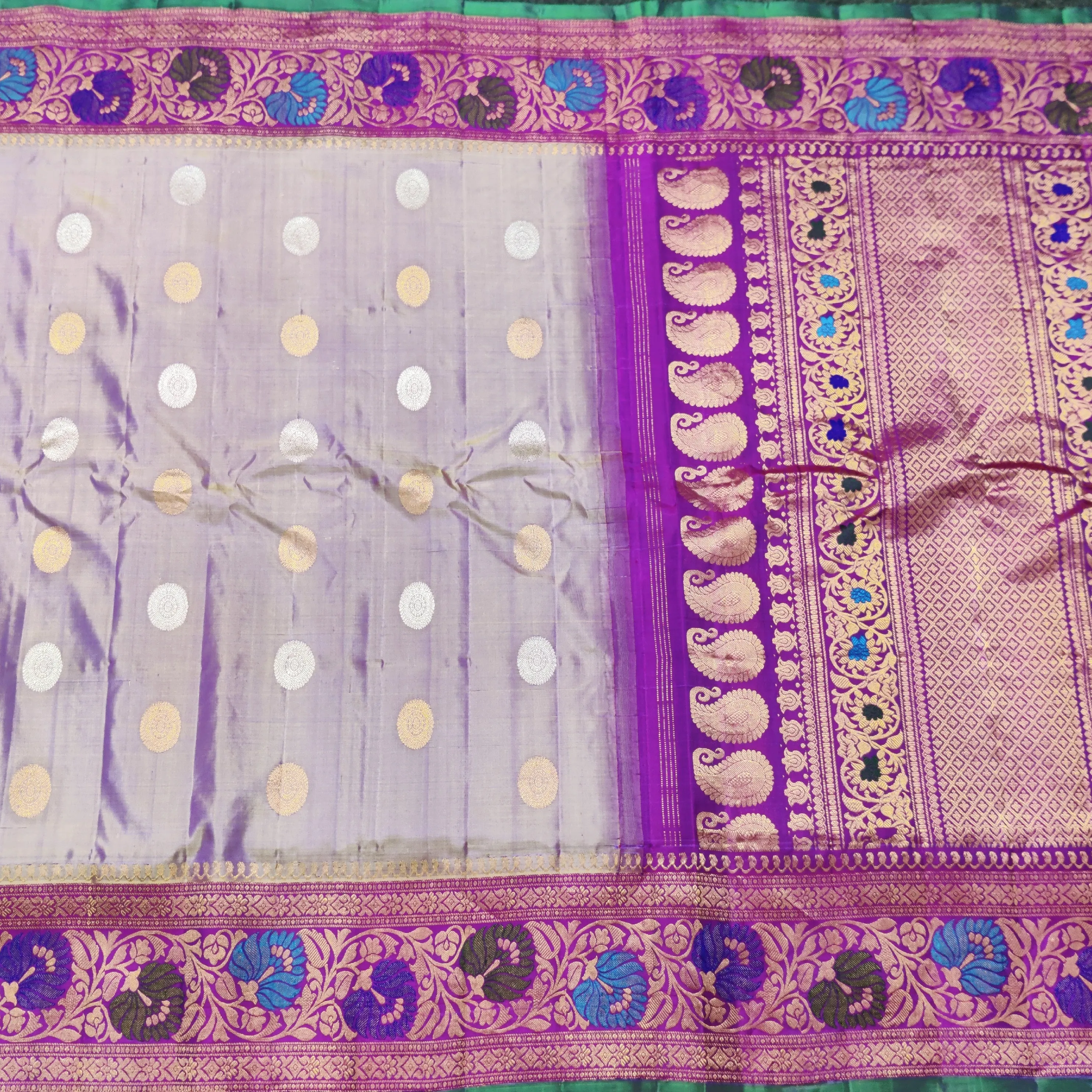 Gadwal Pure Paithani Saree - GPS74