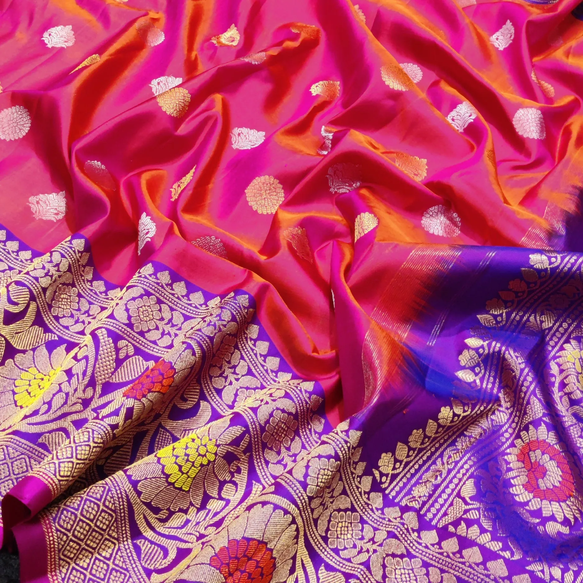 Gadwal Pure Paithani Saree - GPS77