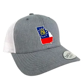 Georgia Patch Trucker in Grey