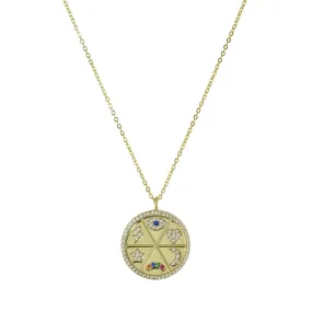 GOLD GOOD LUCK NECKLACE