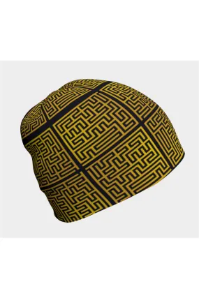 Golden Maze Beanie