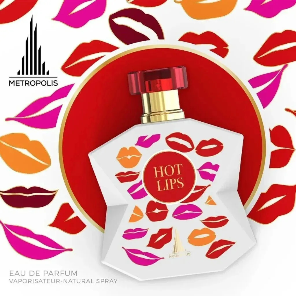 Hot Lips 3.4 oz 100 ml  For Women By Metropolis