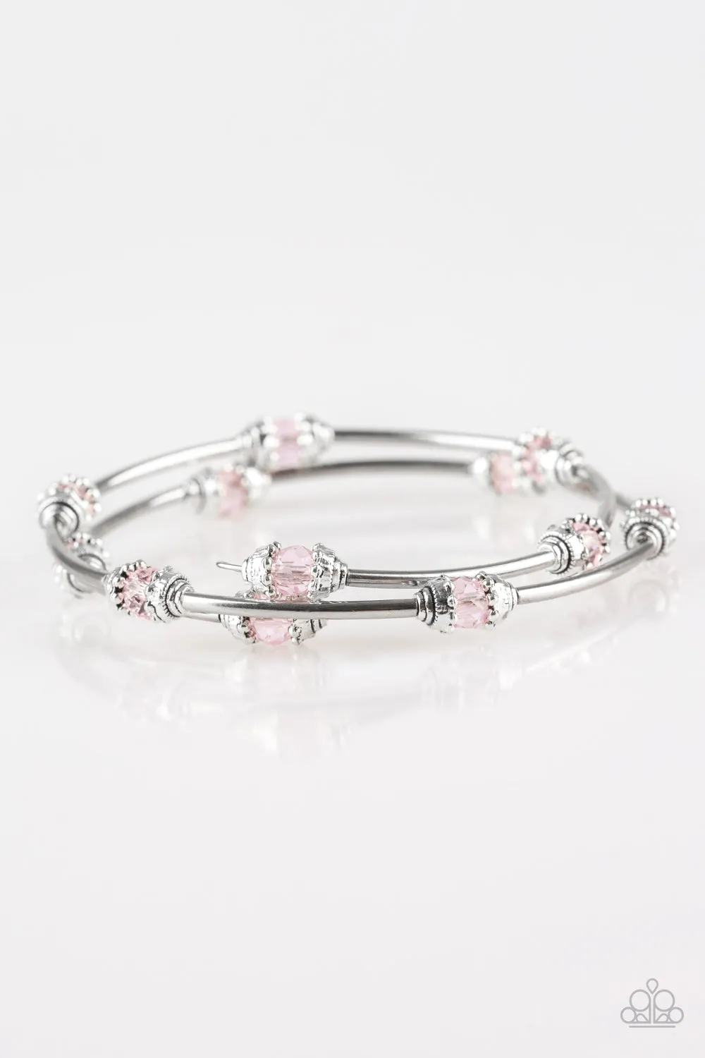 Into Infinity Pink-Bracelet