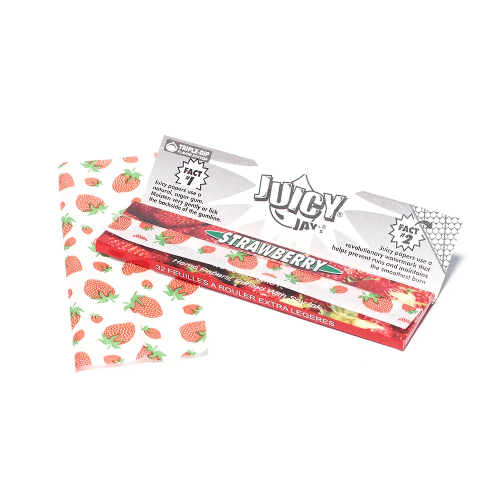 Juicy Jay’s Strawberry King Size Slim Papers