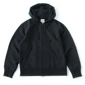 Knit Zip Parka - Black