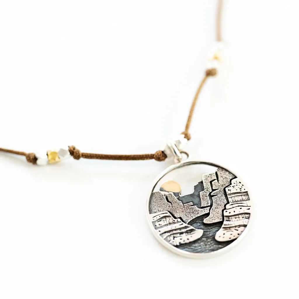 Landscape Necklace - Canyon