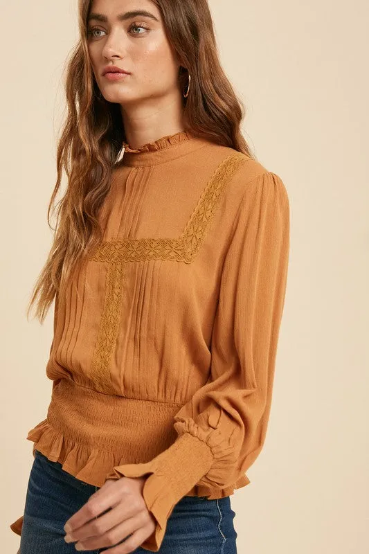 Lauren Blouse in Earthen