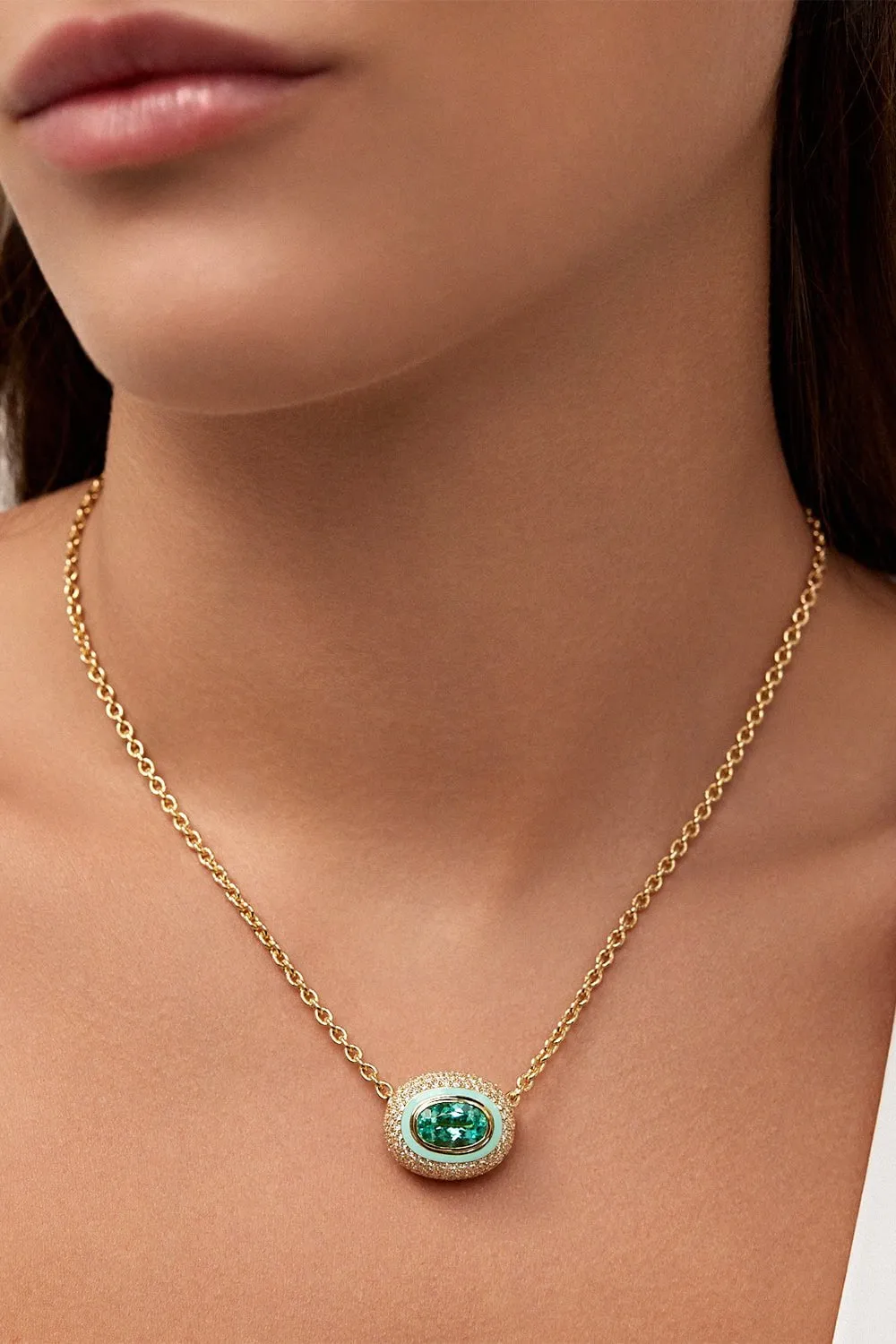 Lenox Paraiba Pendant Necklace