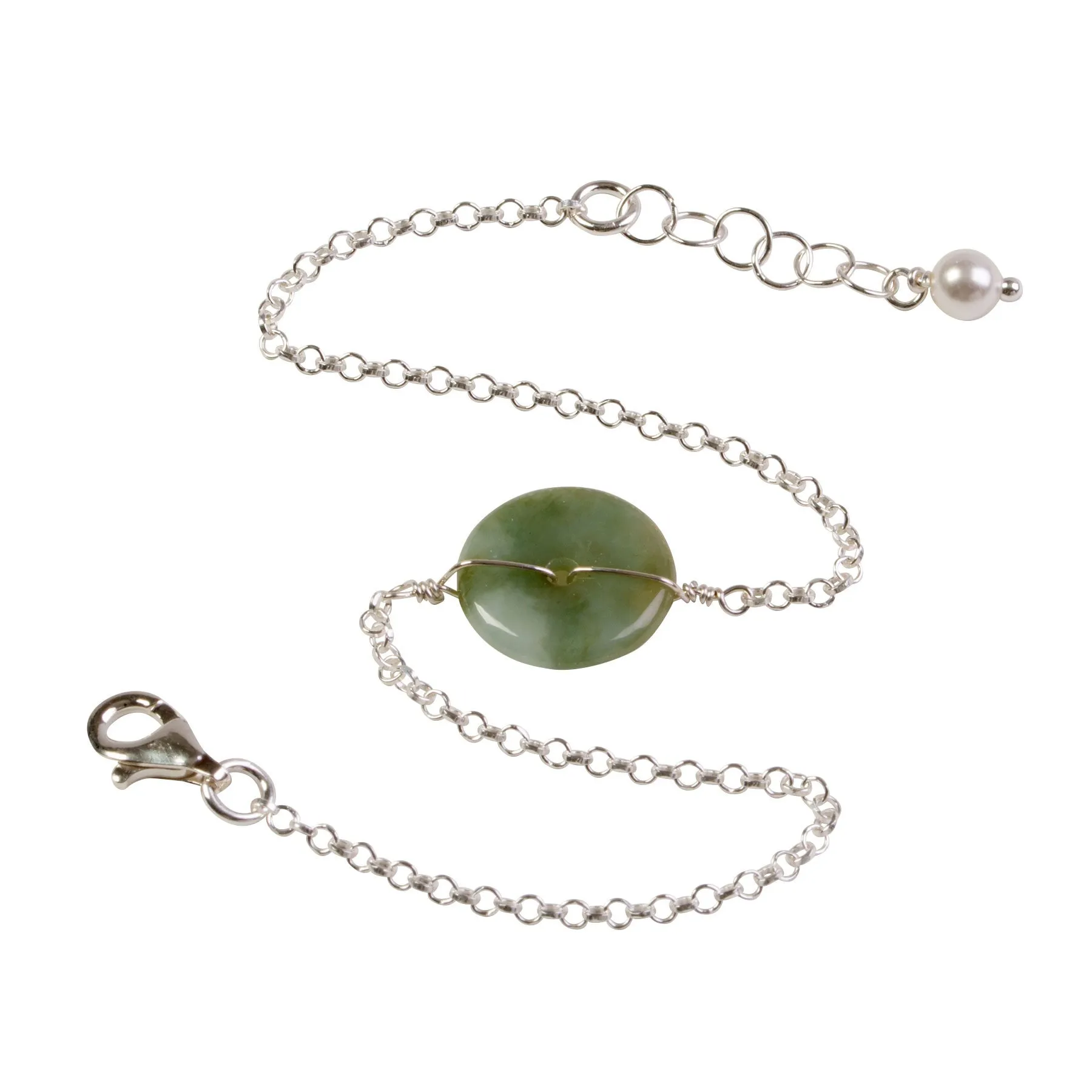 Lucky Jade Coin Bracelet