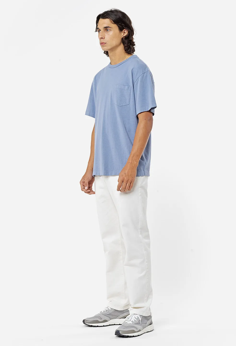 Lucky Pocket Tee / Arctic