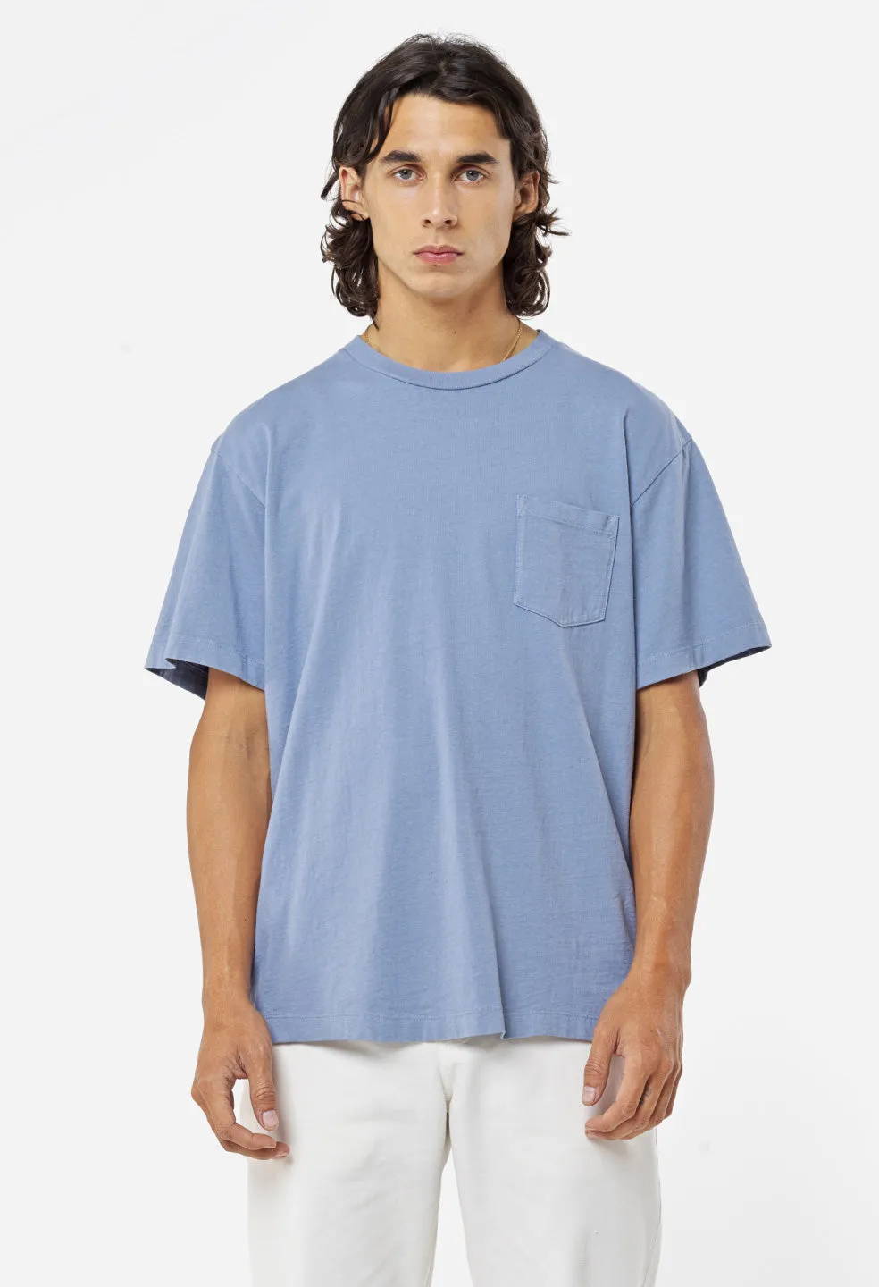 Lucky Pocket Tee / Arctic