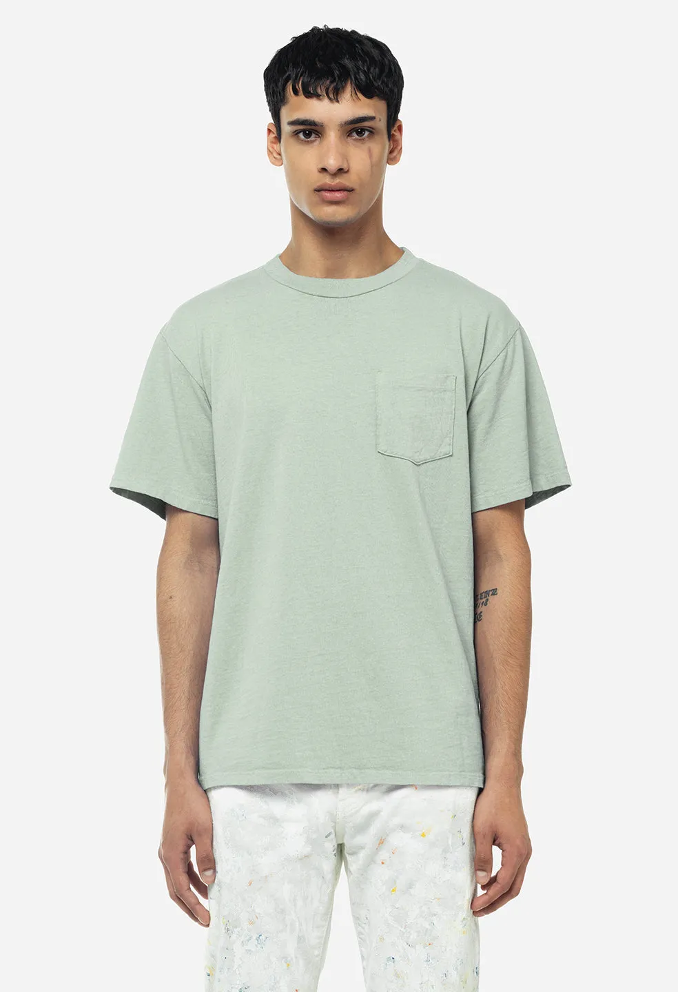 Lucky Pocket Tee / Mint