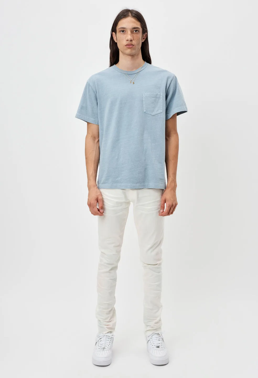 Lucky Pocket Tee / Pacific