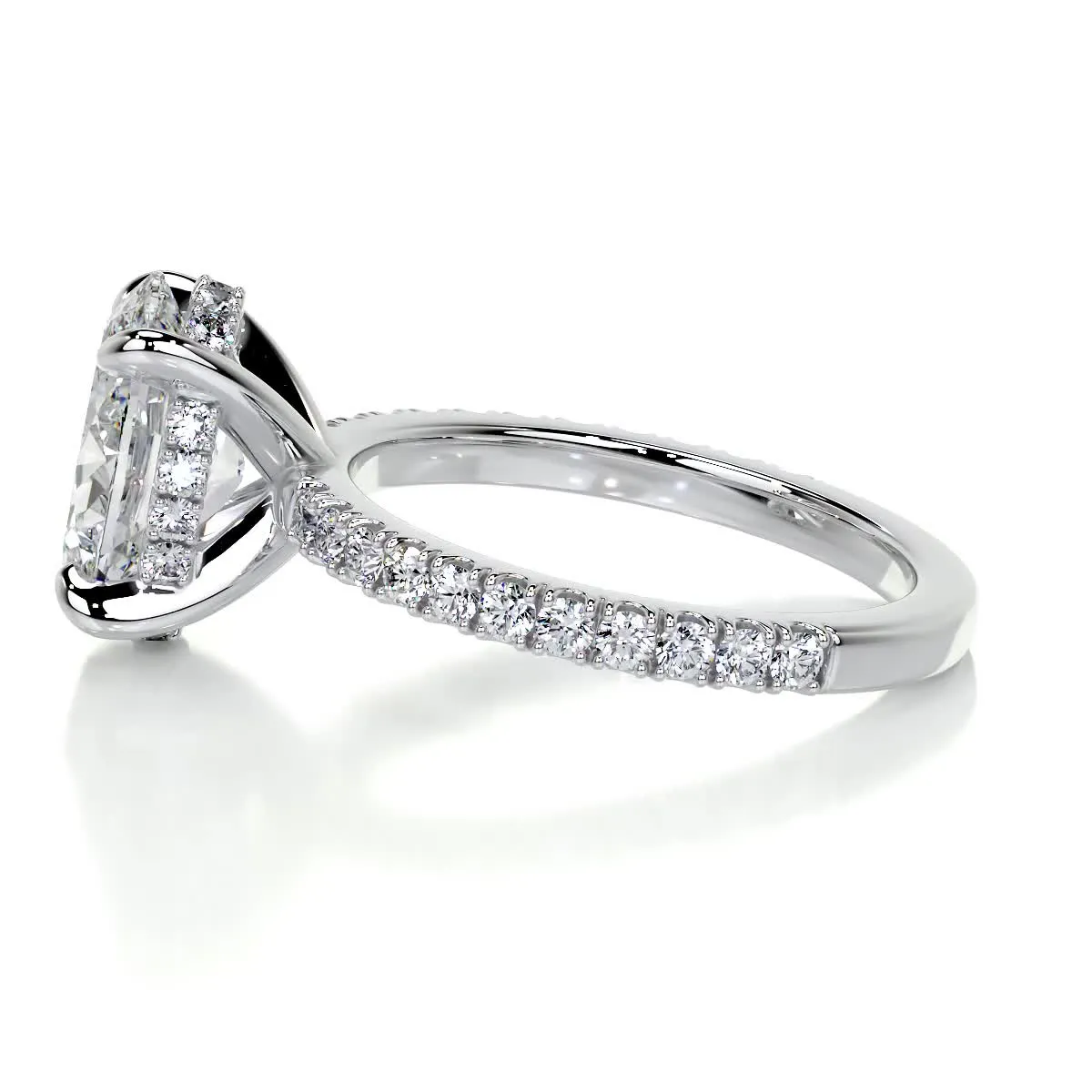 Lucy Lab Grown Diamond Ring -Platinum