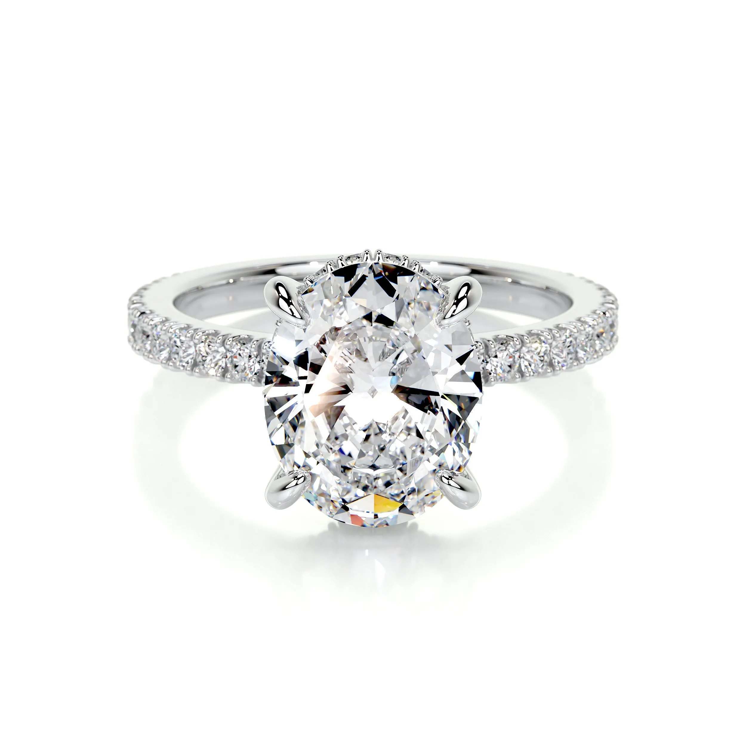 Lucy Lab Grown Diamond Ring -Platinum