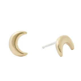 Luna Creciente Earrings - Bronze