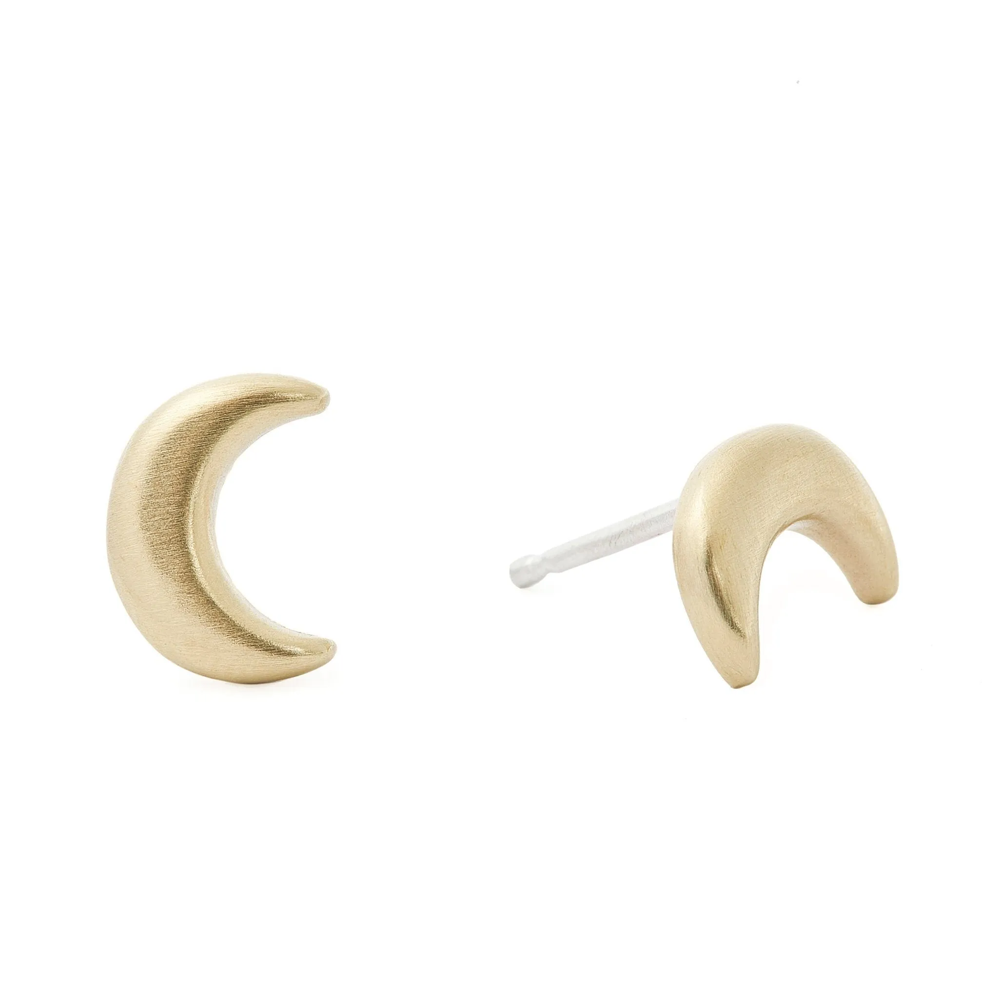 Luna Creciente Earrings - Bronze