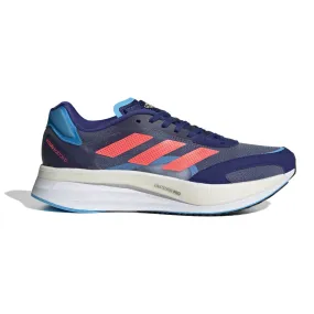 Men's Adidas Adizero Boston 10, Legacy Indigo/Turbo/Sky Rush, 11.5 D Medium