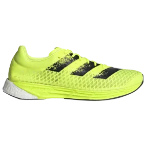 Men's Adidas Adizero Pro, Solar Yellow/Core Black/Cloud White, 10.5 D Medium