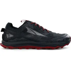 Men's Altra Lone Peak 6, Black/Gray, 8 D Medium