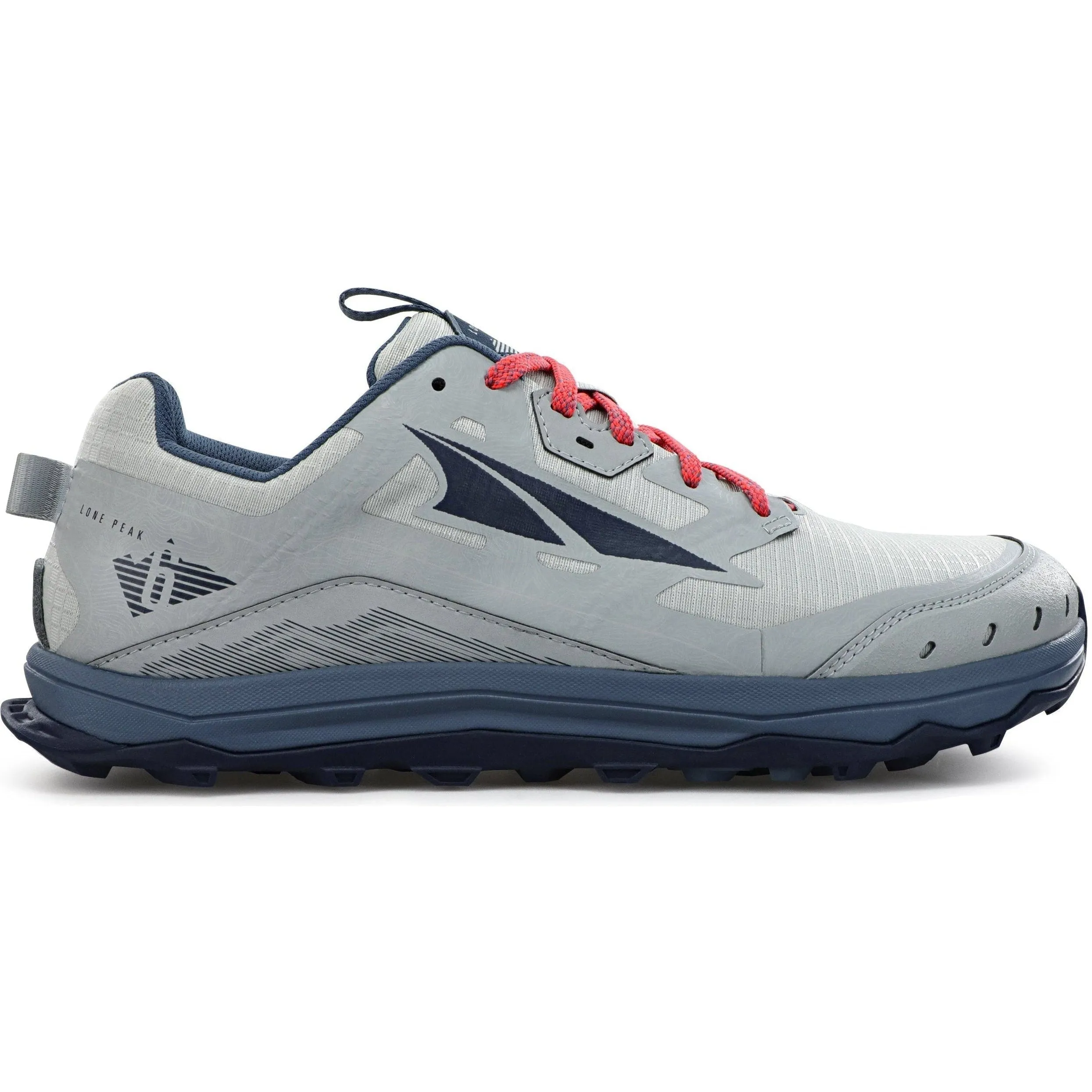 Men's Altra Lone Peak 6, Gray/Blue, 13 D Medium