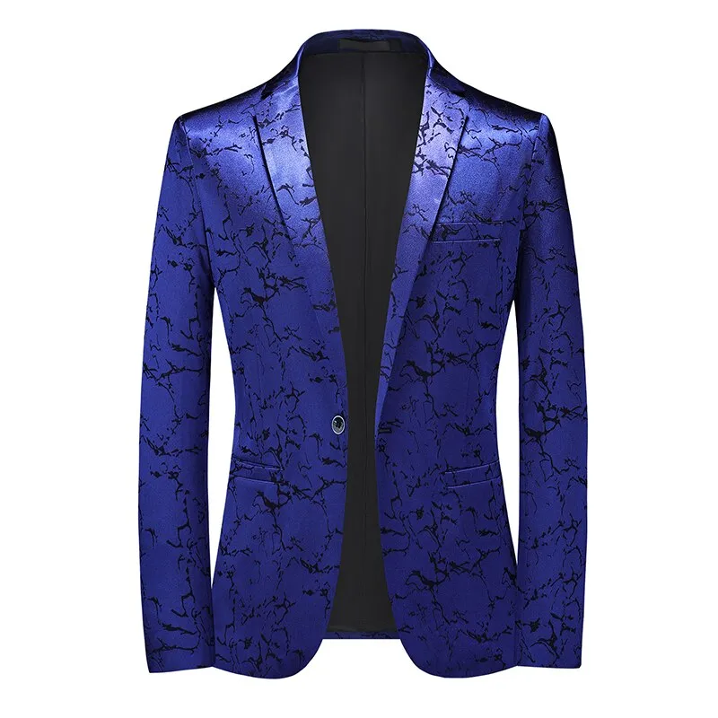 Men's Clothing Blaser Slim Masculino Wedding Party Dress Suits Jacket Homme Luxury Korean Blazer Hombre Elegante Moderno