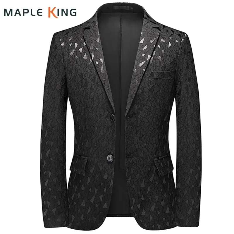 Men's Clothing Blaser Slim Masculino Wedding Party Dress Suits Jacket Homme Luxury Korean Blazer Hombre Elegante Moderno