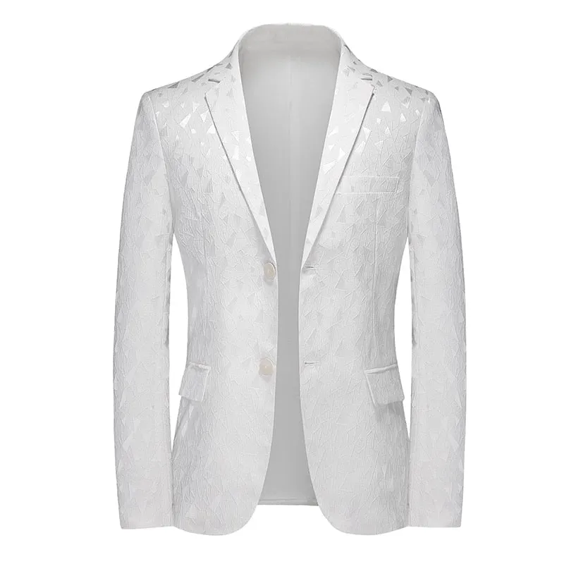 Men's Clothing Blaser Slim Masculino Wedding Party Dress Suits Jacket Homme Luxury Korean Blazer Hombre Elegante Moderno