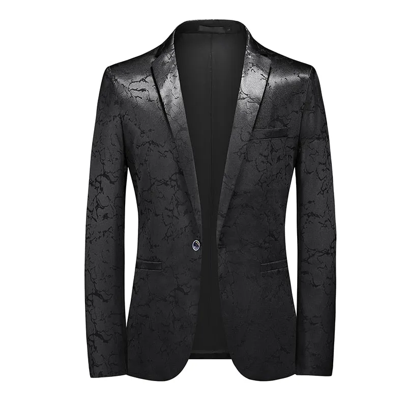 Men's Clothing Blaser Slim Masculino Wedding Party Dress Suits Jacket Homme Luxury Korean Blazer Hombre Elegante Moderno