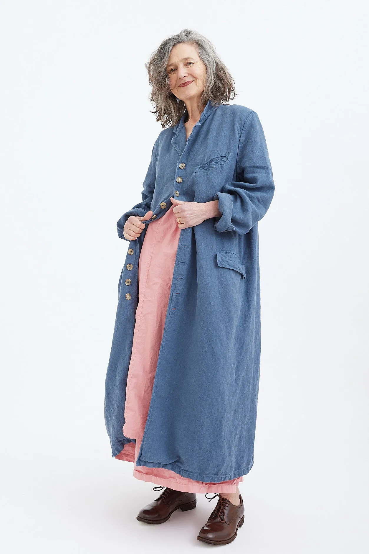 Metta - Oliver Car Coat - Linen