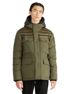 Mikkel Men's Mixed-Media Parka