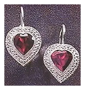 My Lady Garnet Earrings