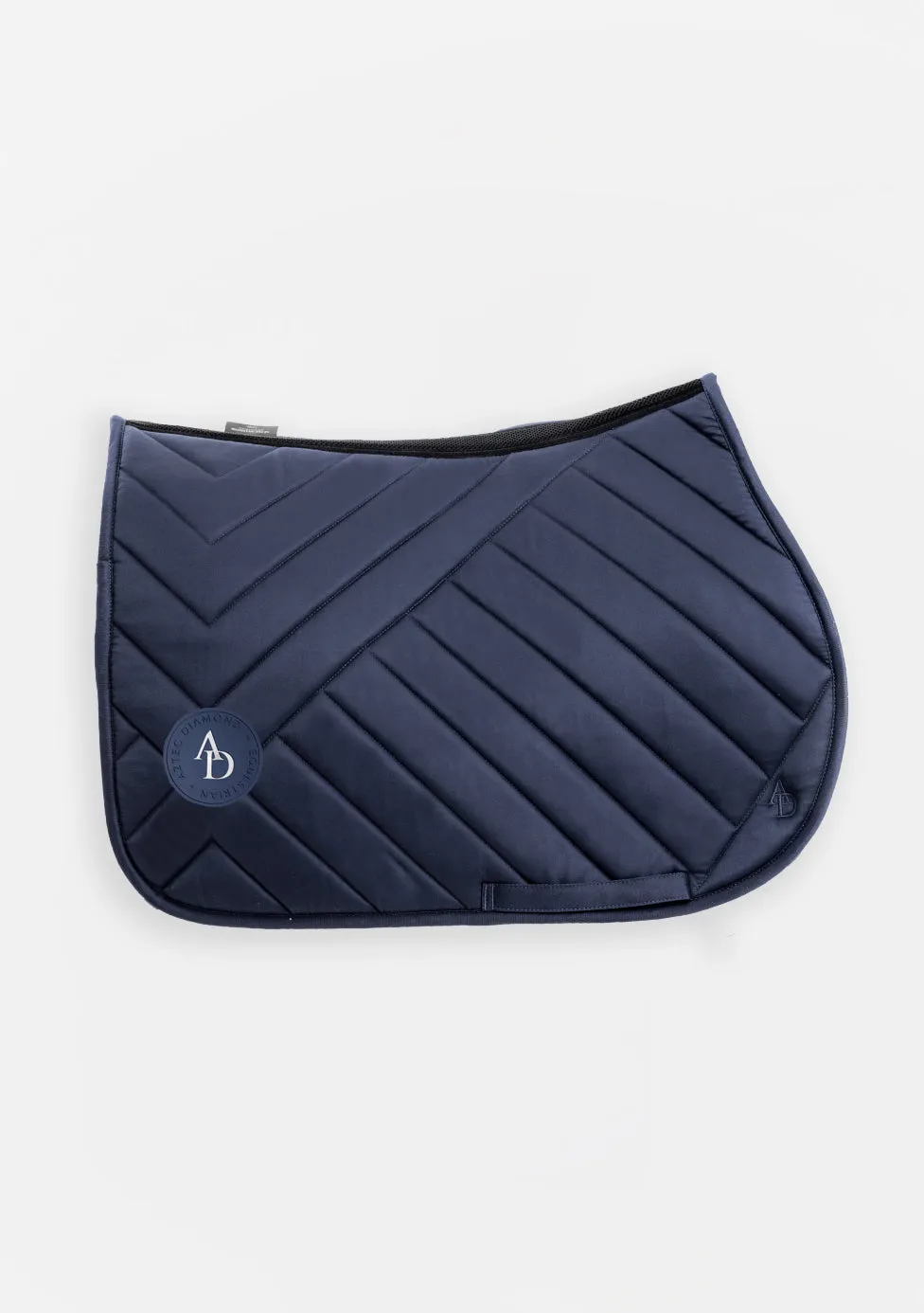 Navy Saddle Cloth & Fly Veil Set