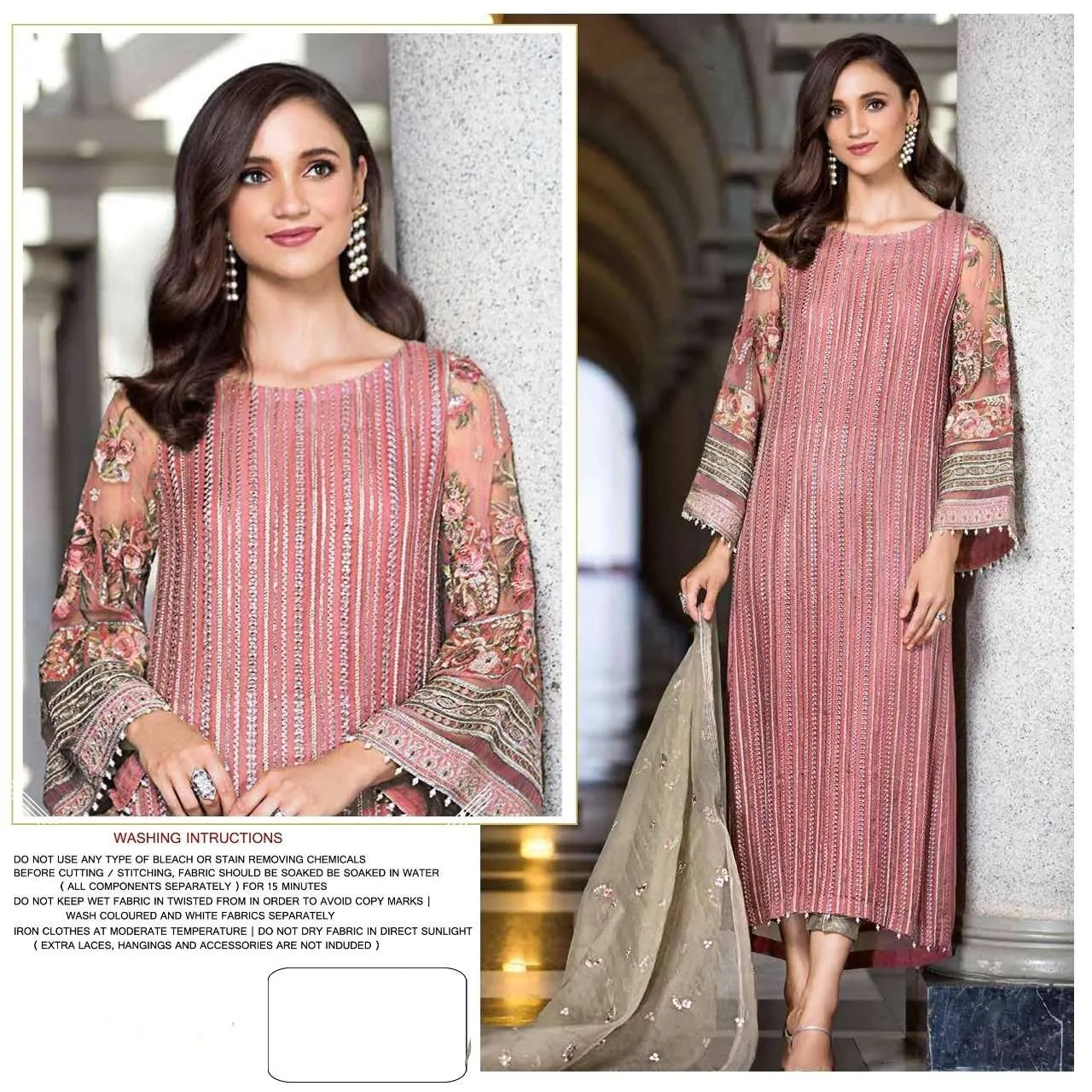 Net Heavy Look Beautiful Embroidered Party Wear Style Suit