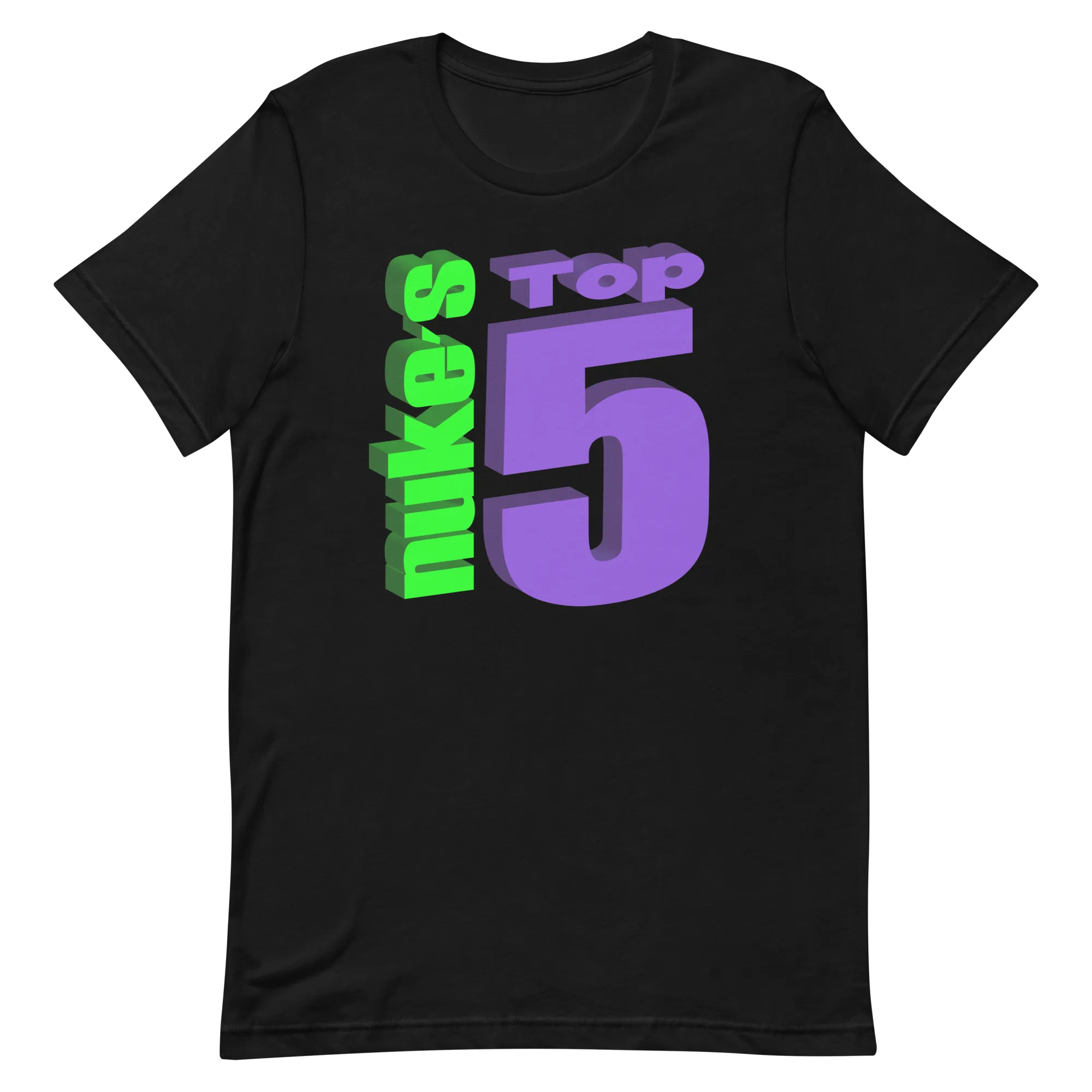 Nuke's Top 5 Did You See It? Hand T-Shirt TWO SIDED