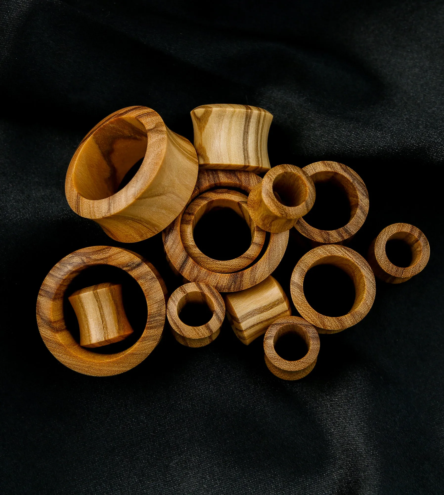 Olive Wood Tunnel Plugs