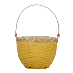 Olli Ella Small Blossom Basket - Mustard