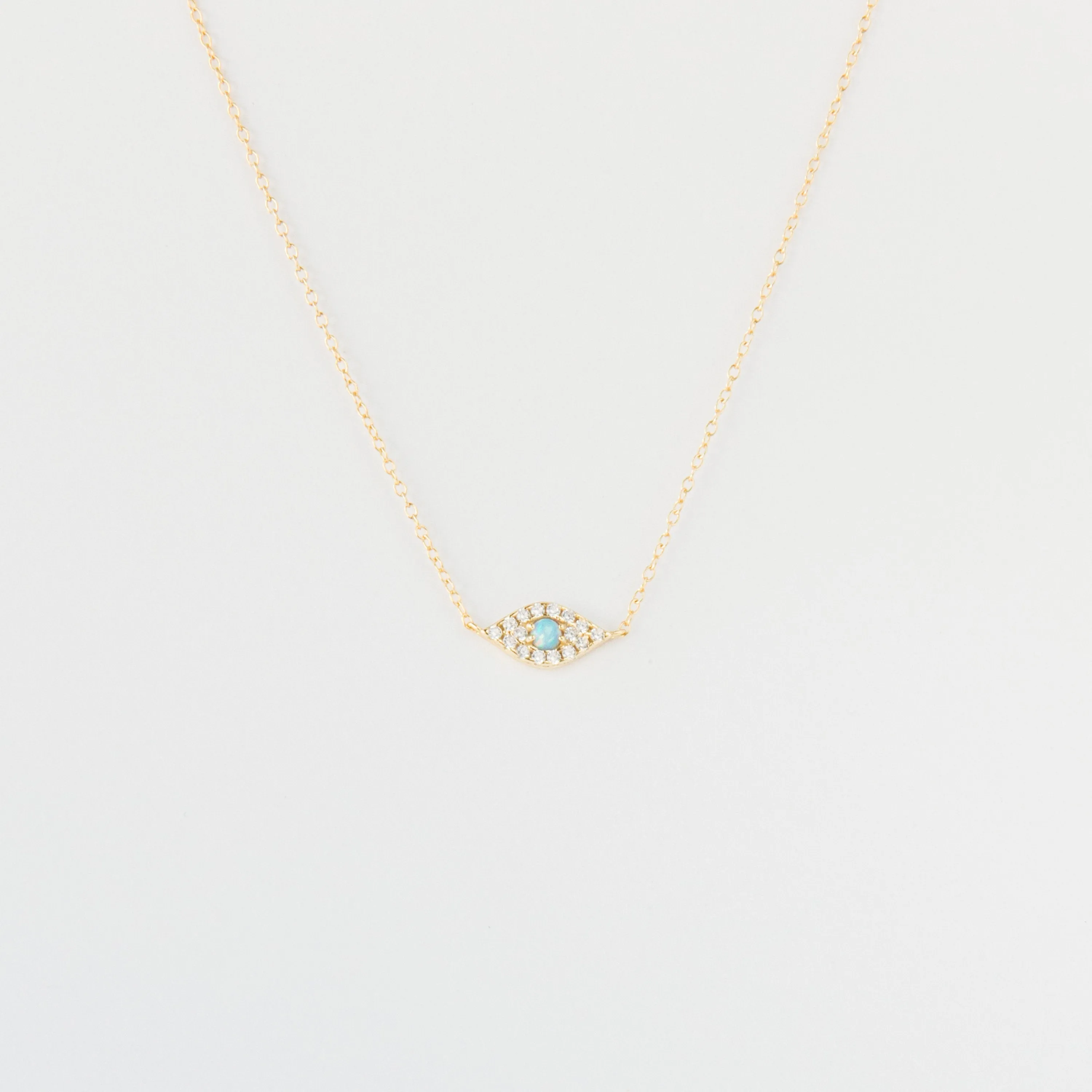 Opal Eye Necklace