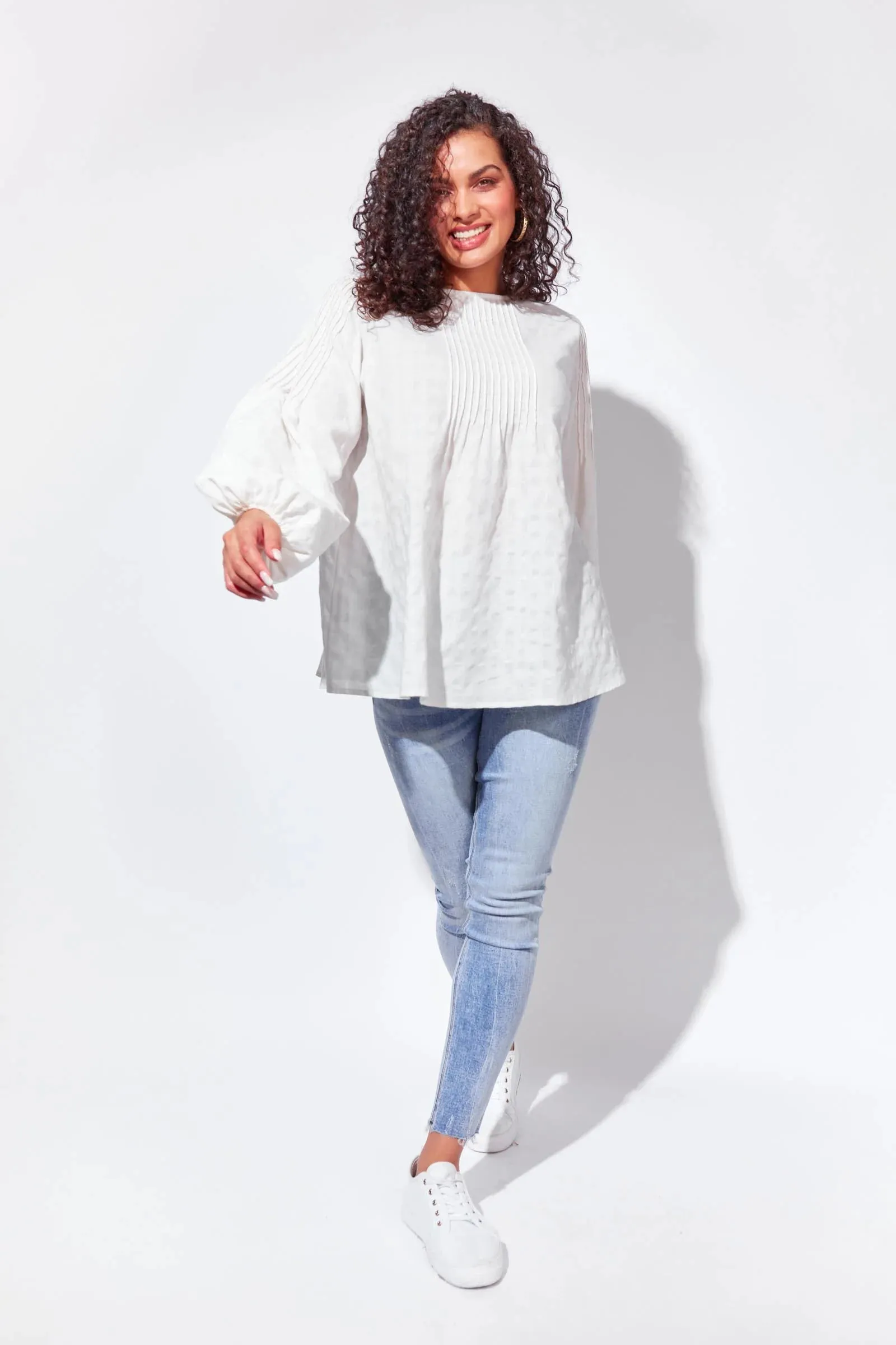 Oslo Blouse (Snow)